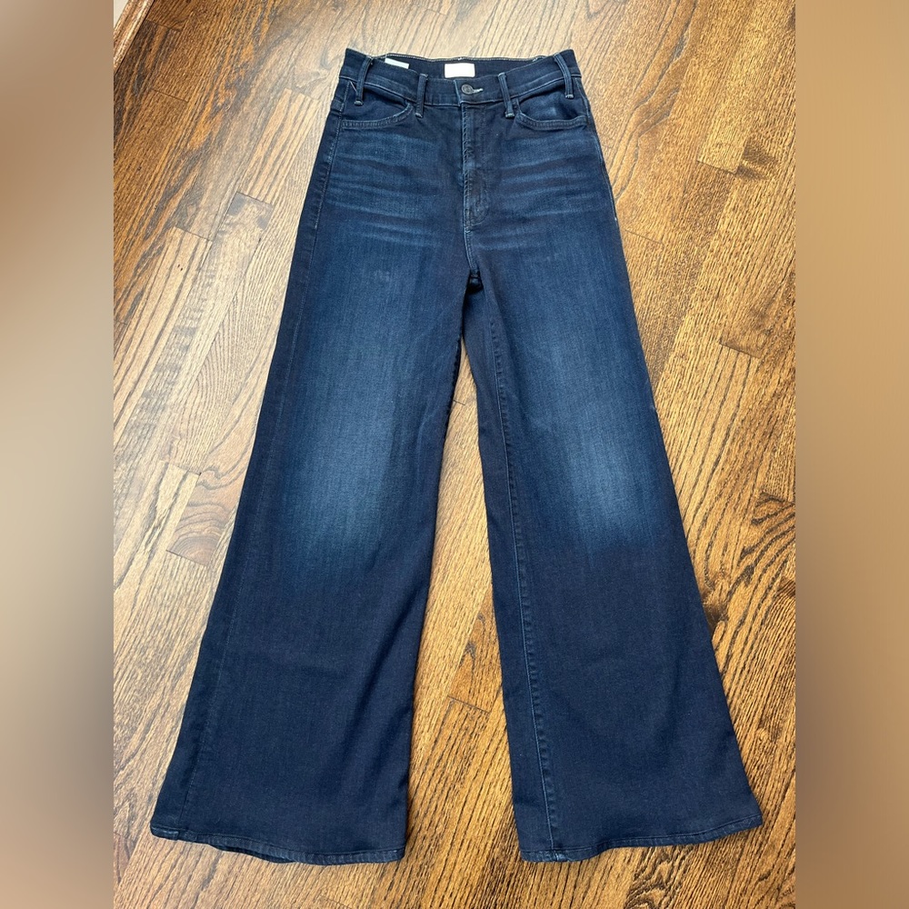 MOTHER Hustler Roller Sneak Karaoke In Kyoto Mother Wide Flare Jeans 26